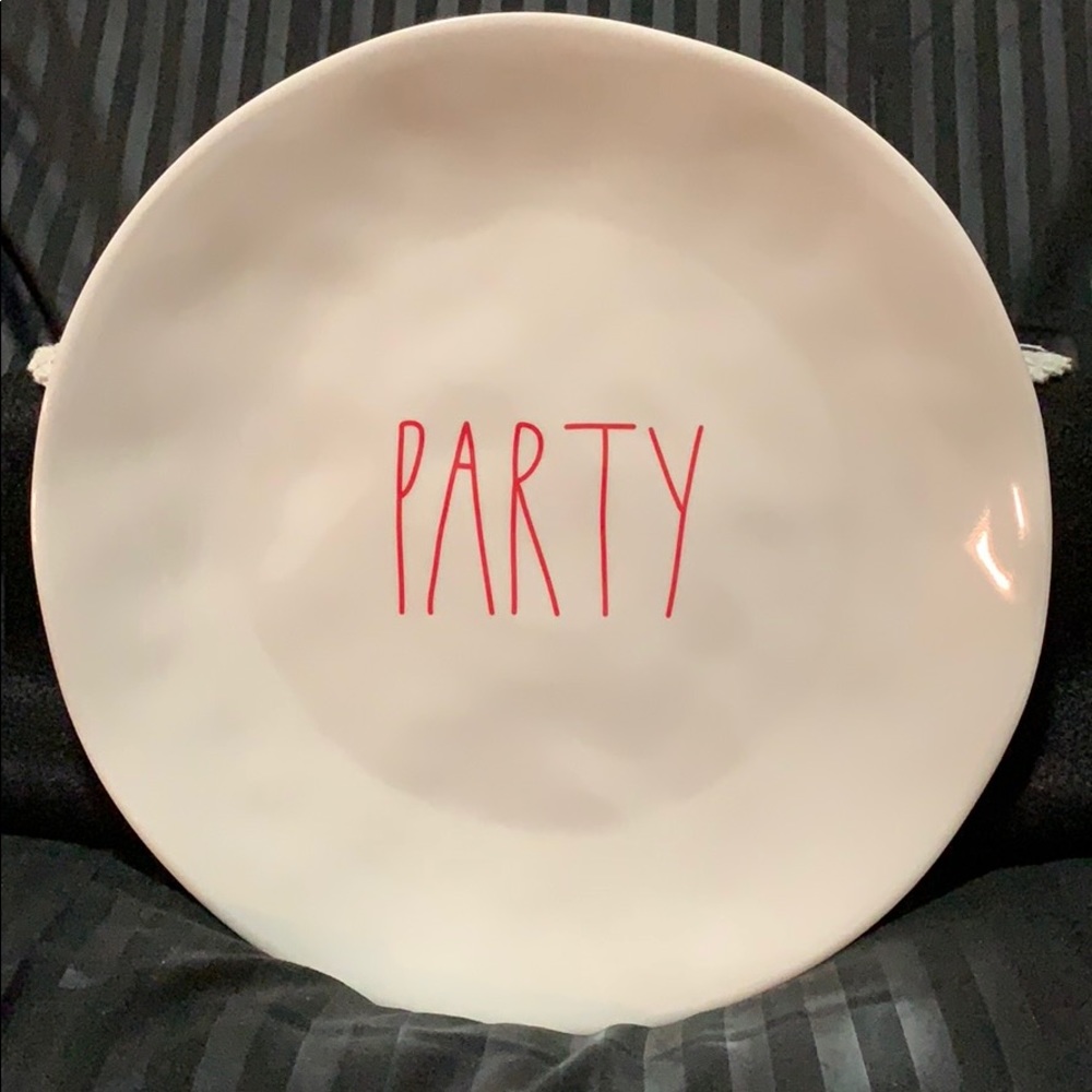 Rae Dunn 100% Melamine Plates Set of 4
